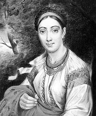 Василий Андреевич Тропинин девушка с Подолья