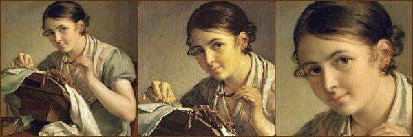 Тропинин девушка украинка в пейзаже (50 фото)