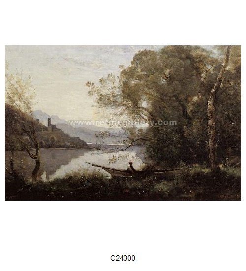 Жан Батист Камиль коро порыв ветра