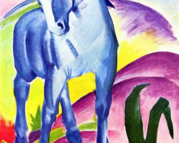 Франц марк лошадь в пейзаже (49 фото)