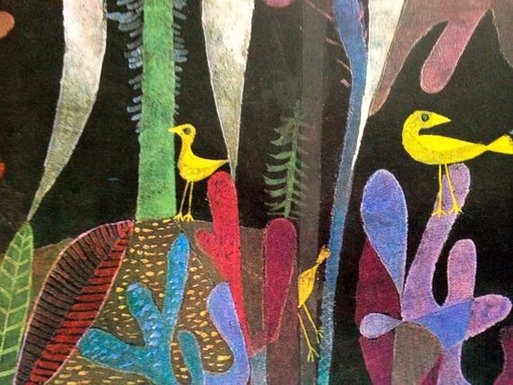 Пауль клее Landscape with Yellow Birds