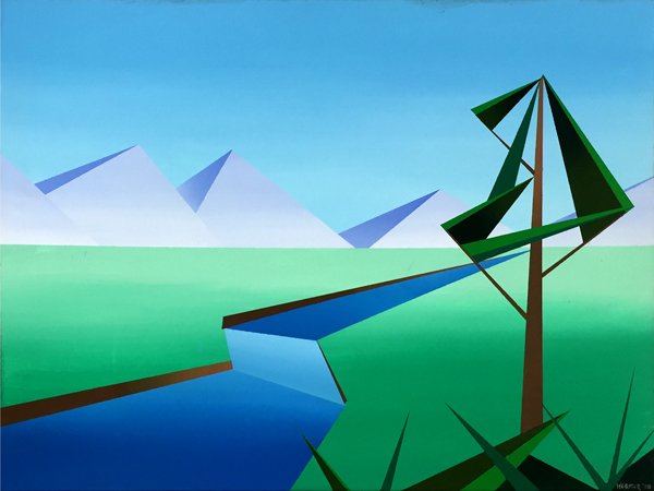 Геометрический пейзаж