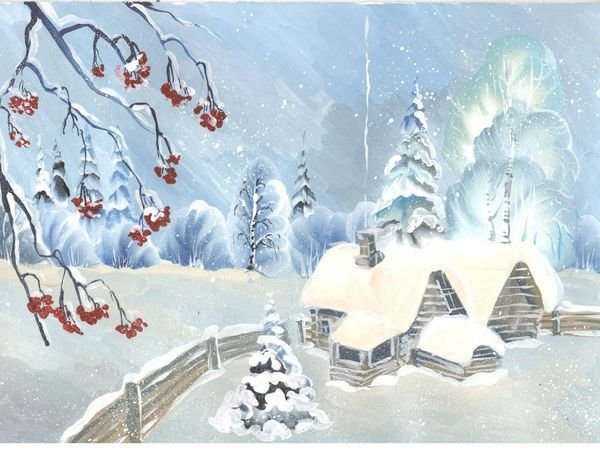 Зинаида Голубева роспись пейзажей