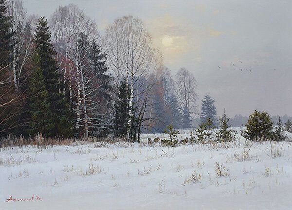Художник Артамонов Валерий пейзажи