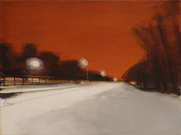 Шинкаревский пейзаж обожженный дом