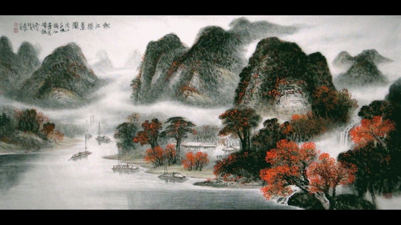 Китайская живопись шаньшуц