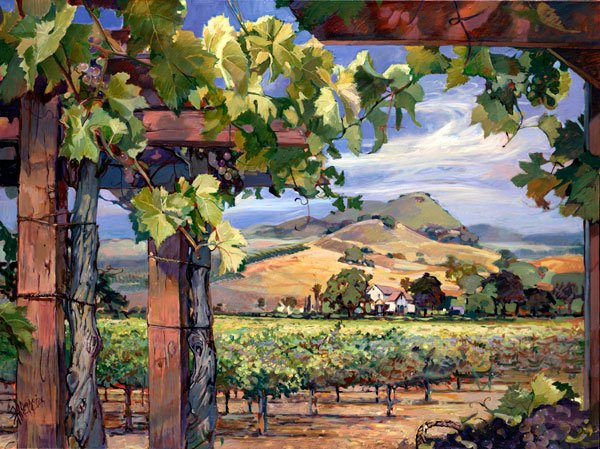 Виноградники Крыма на картинах 19 века