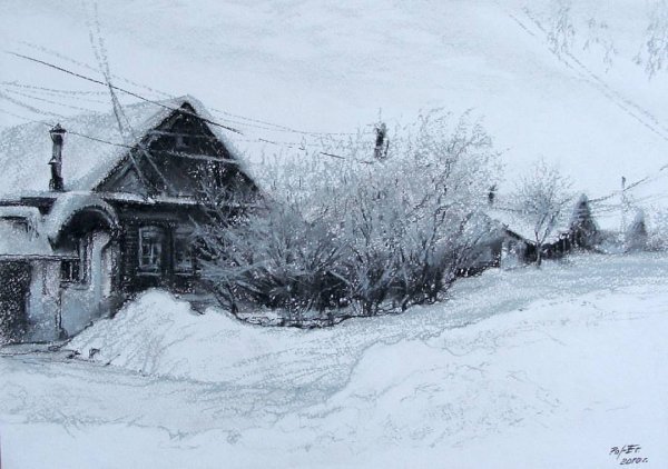 Саврасов Алексей Кондратьевич. Деревья у реки