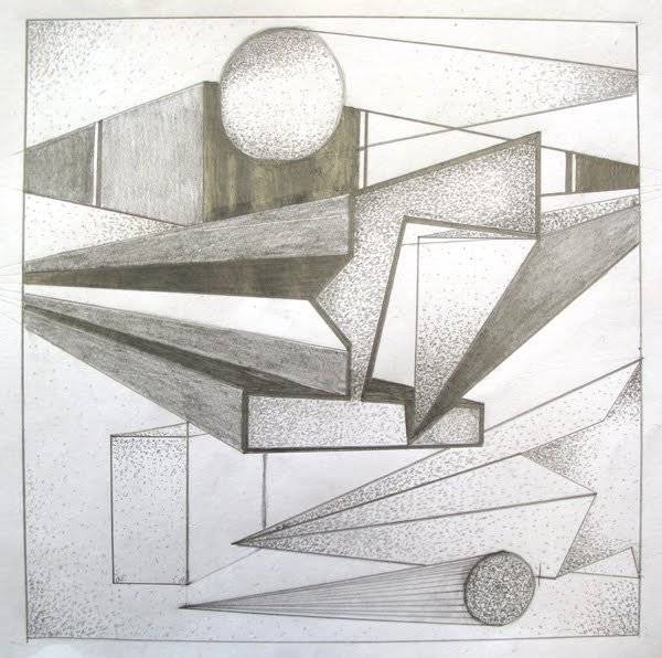 Композиция из геометрических предметов