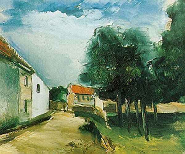 Пейзаж в овере Морис де Вламинк