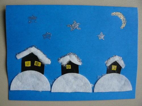 Пейзажи из ваты (50 фото)