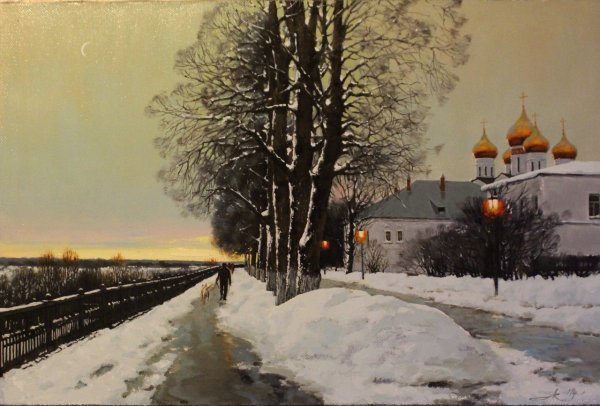 Река Волга Ярославль