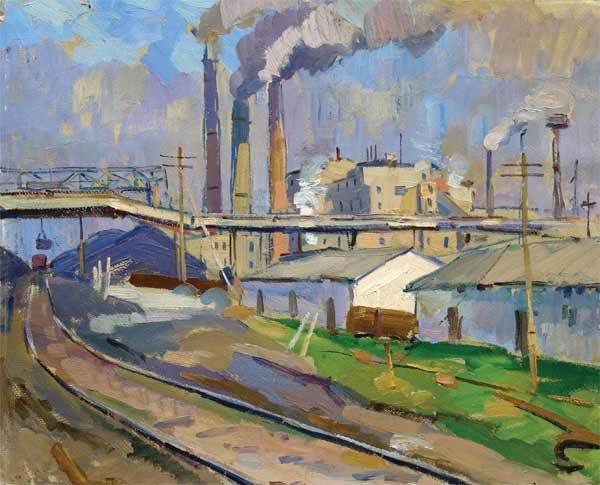 Пейзаж города Магнитогорска