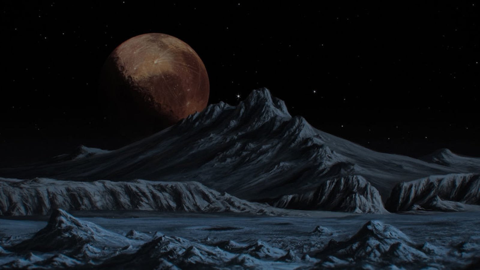 Плутон поверхность планеты