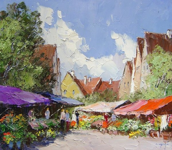 Импасто пастозная живопись