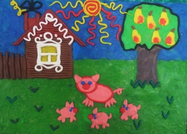 Пластилиновая живопись