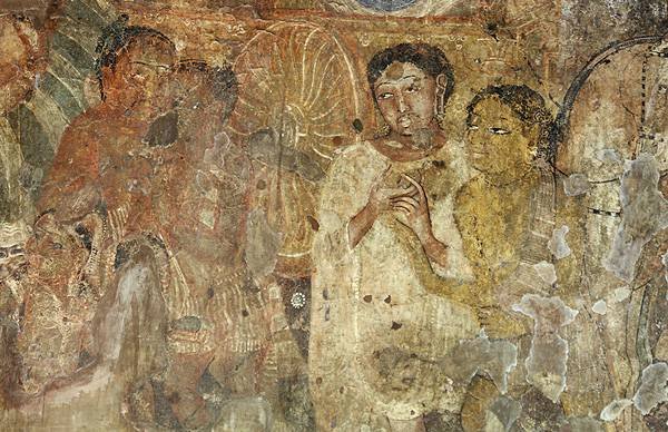 Живопись древней Индии настенная роспись Аджанты