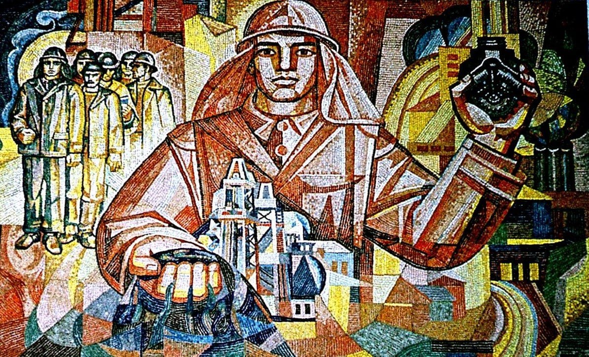 Монументальное искусство СССР мозаики