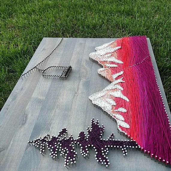 Мэри Буль стринг арт