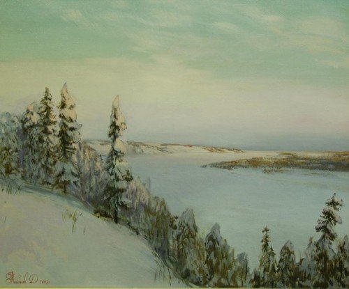 Стожаров художник зима