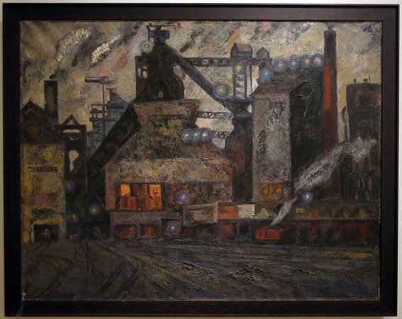 Куприн Индустриальный пейзаж 1930