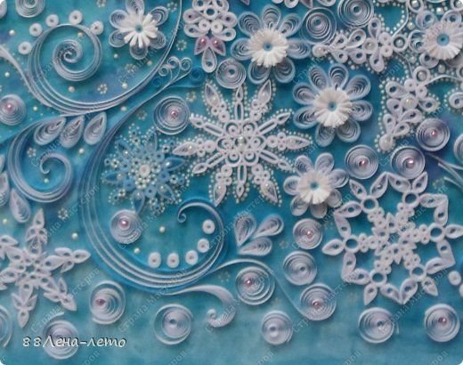 Елка квиллинг