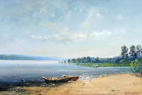 Левитан Волжские пейзажи