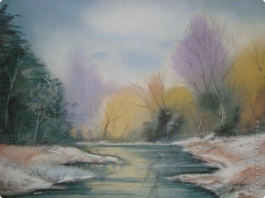 Весна пастелью