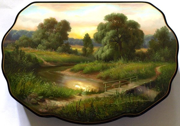 Лаковая живопись Федоскино