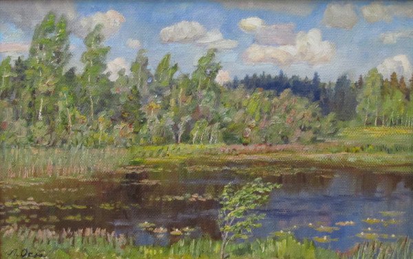 Шлеин Николай Павлович пейзажи