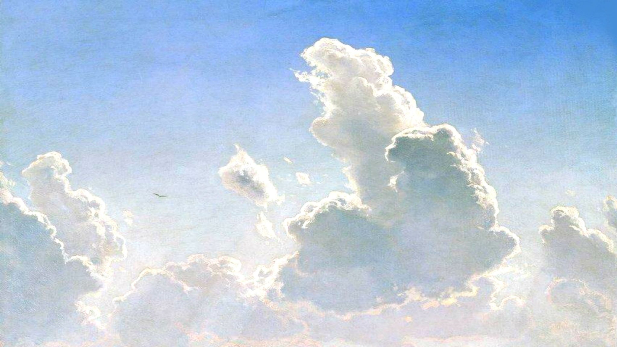 Ф А Васильев кучевое облако картина
