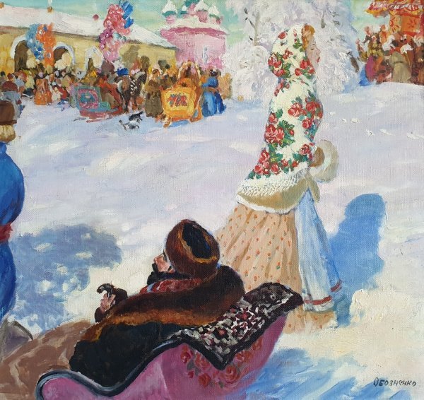 Васнецов Масленица