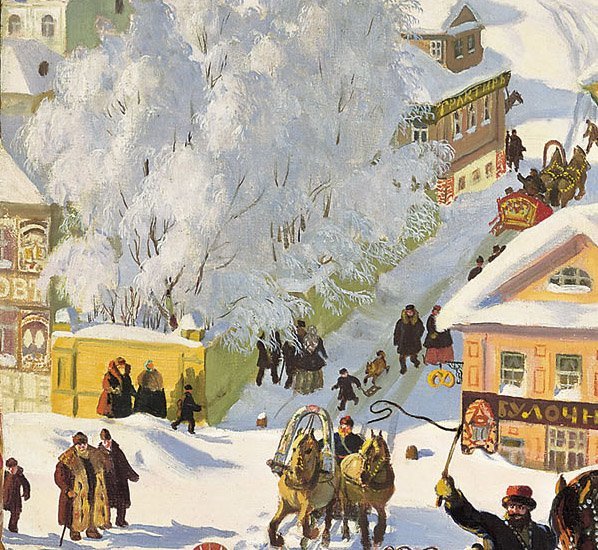 «Масленица». П. Н. грузинский, 1889.