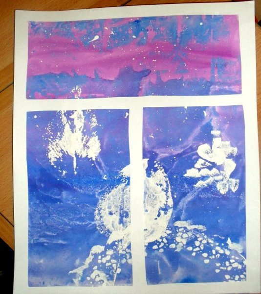 Художница Наталья Григорьева Снегири