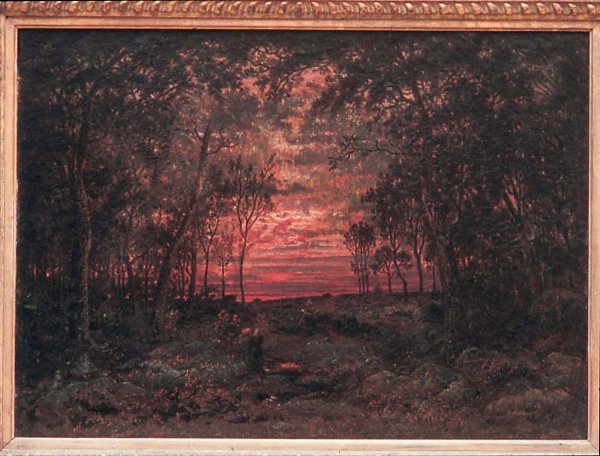 Теодор Руссо Барбизонская школа живописи