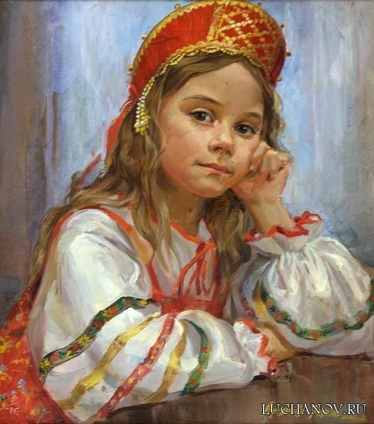 Красна девица картина