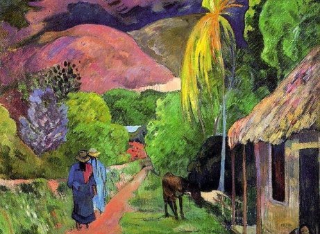 Поль гоген пейзаж лошадь на дороге (48 фото)
