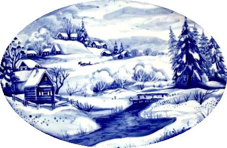 Пейзажный орнамент