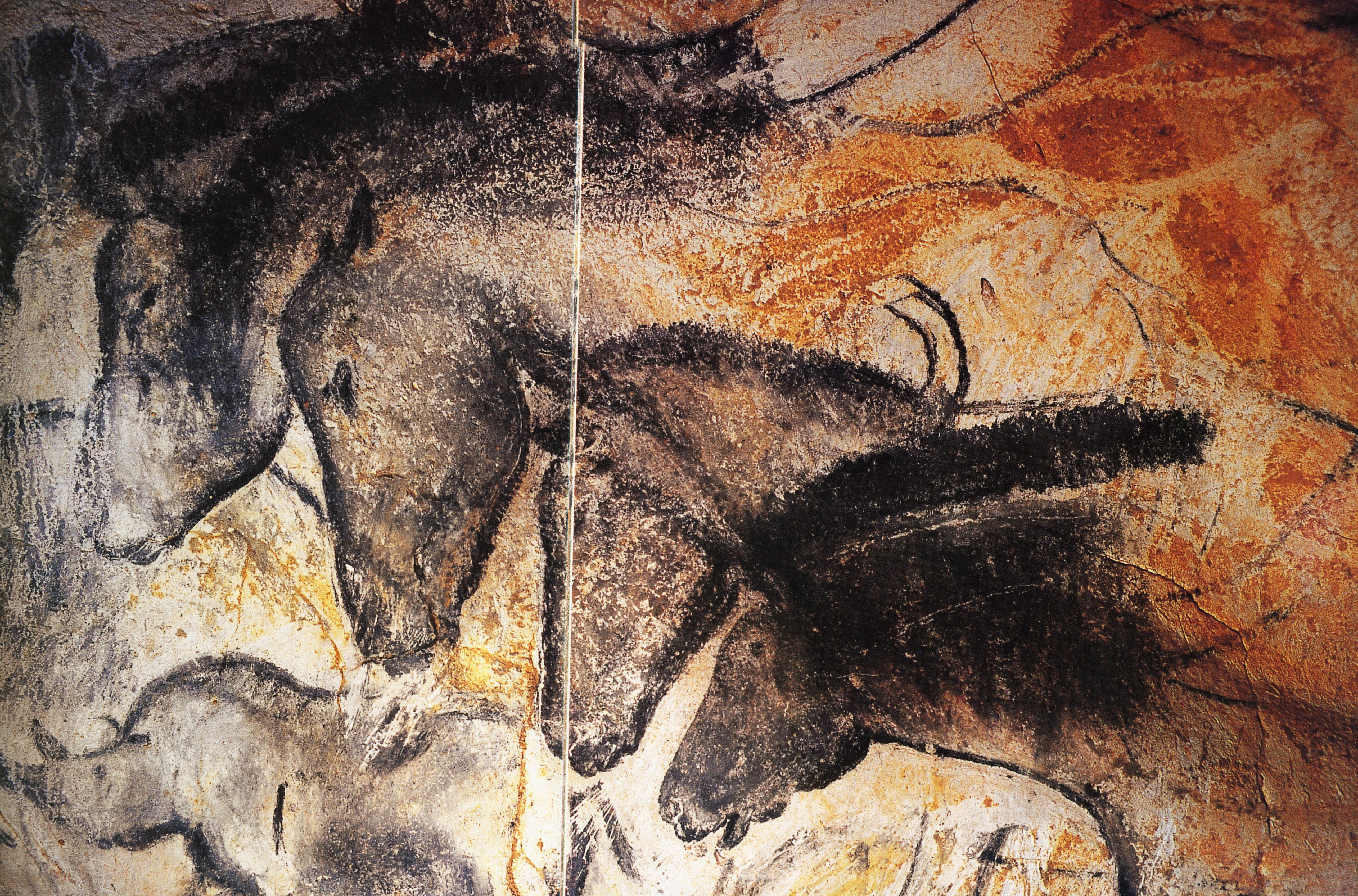 Пещера Альтамира Наскальная живопись лошади