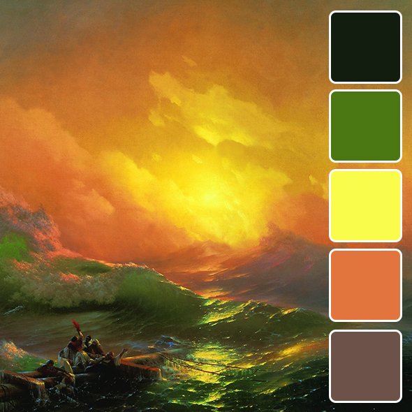 Контрастные цвета в рисовании