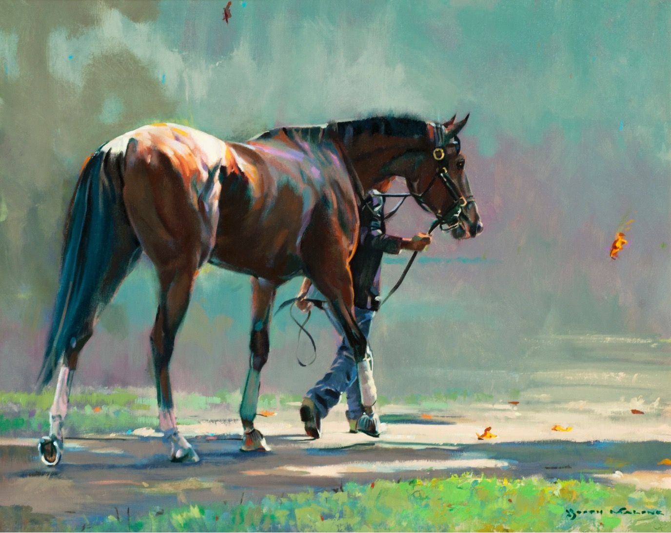 Лошади в современной живописи