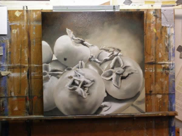 Многослойная живопись мертвый слой