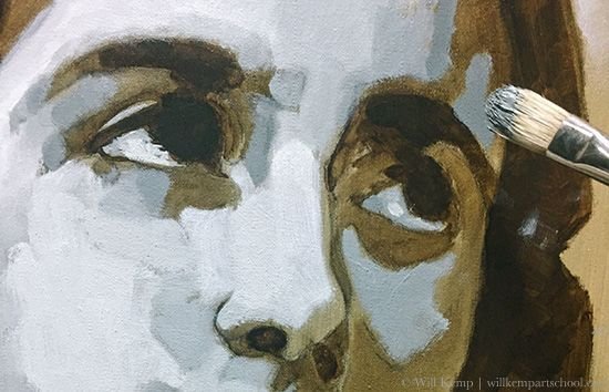 Мертвый слой в живописи маслом (50 фото)