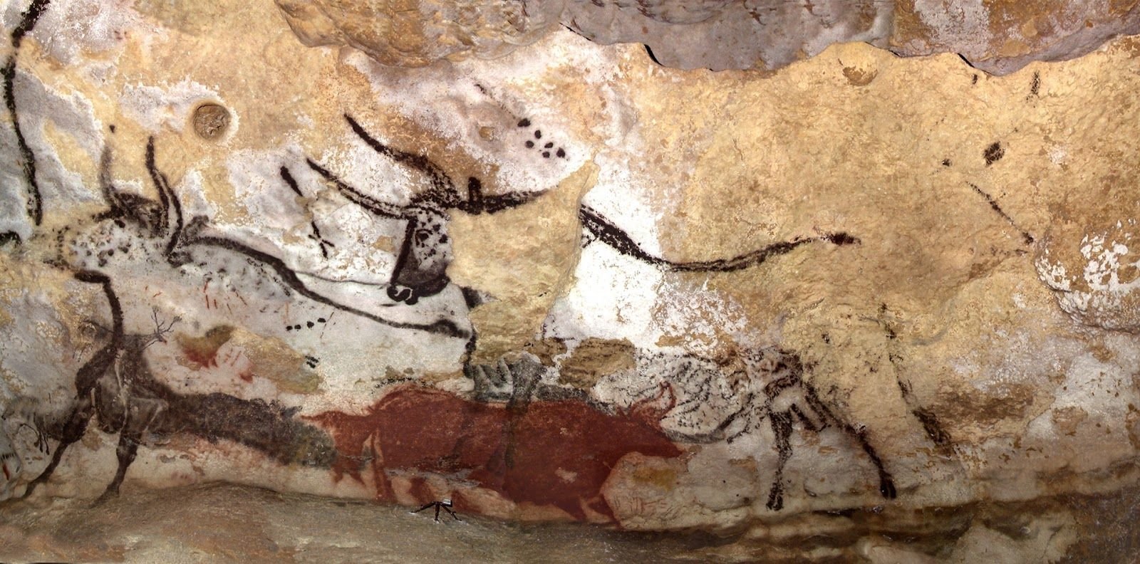 Пещерная живопись пещера Ласко