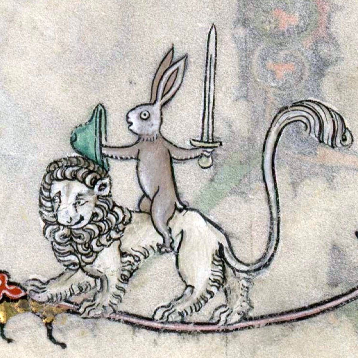 Страдающее средневековье заяц