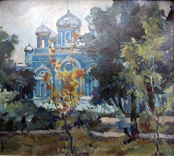 Пейзажи с терриконами Донбасса