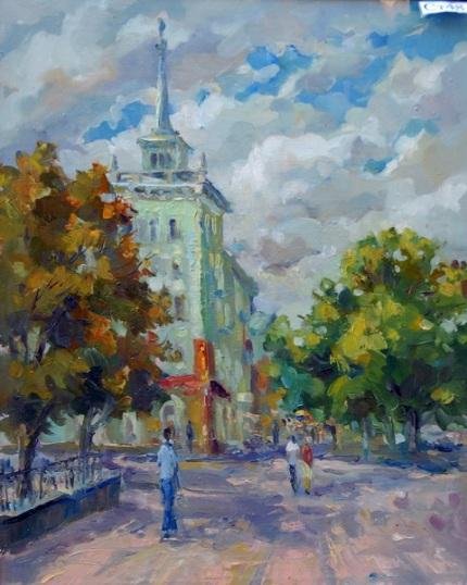 Пейзажи Луганска в живописи