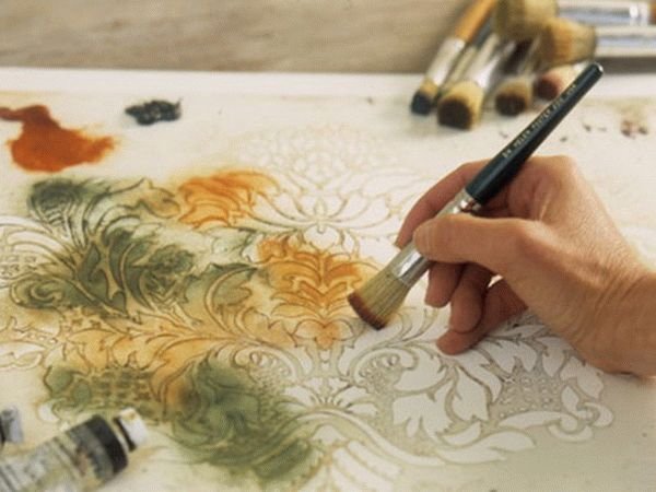 Живопись по трафарету