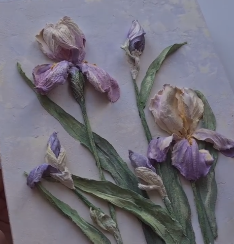 Скульптурная живопись Виктория Осипова мастер класс