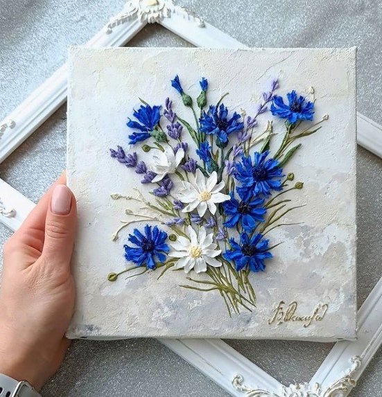 Скульптурная живопись Виктория Осипова мастер класс